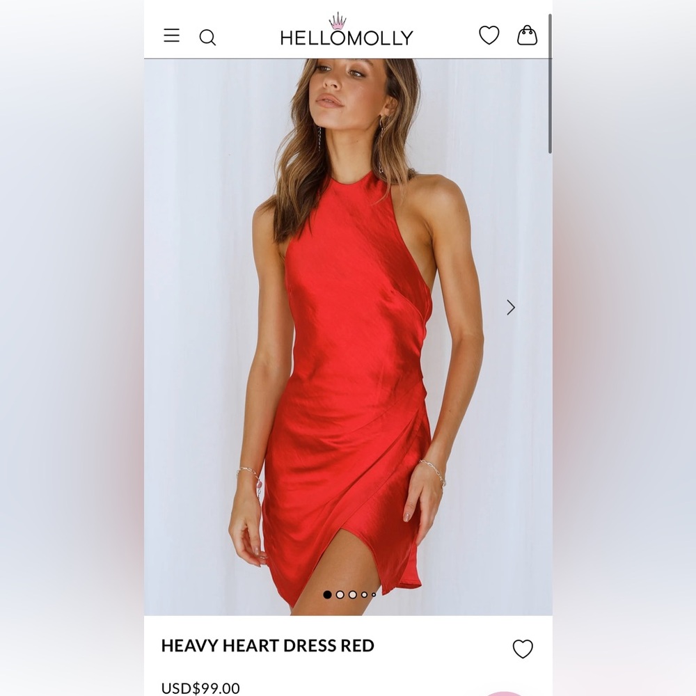 Hello Molly Halter Mini Dress
